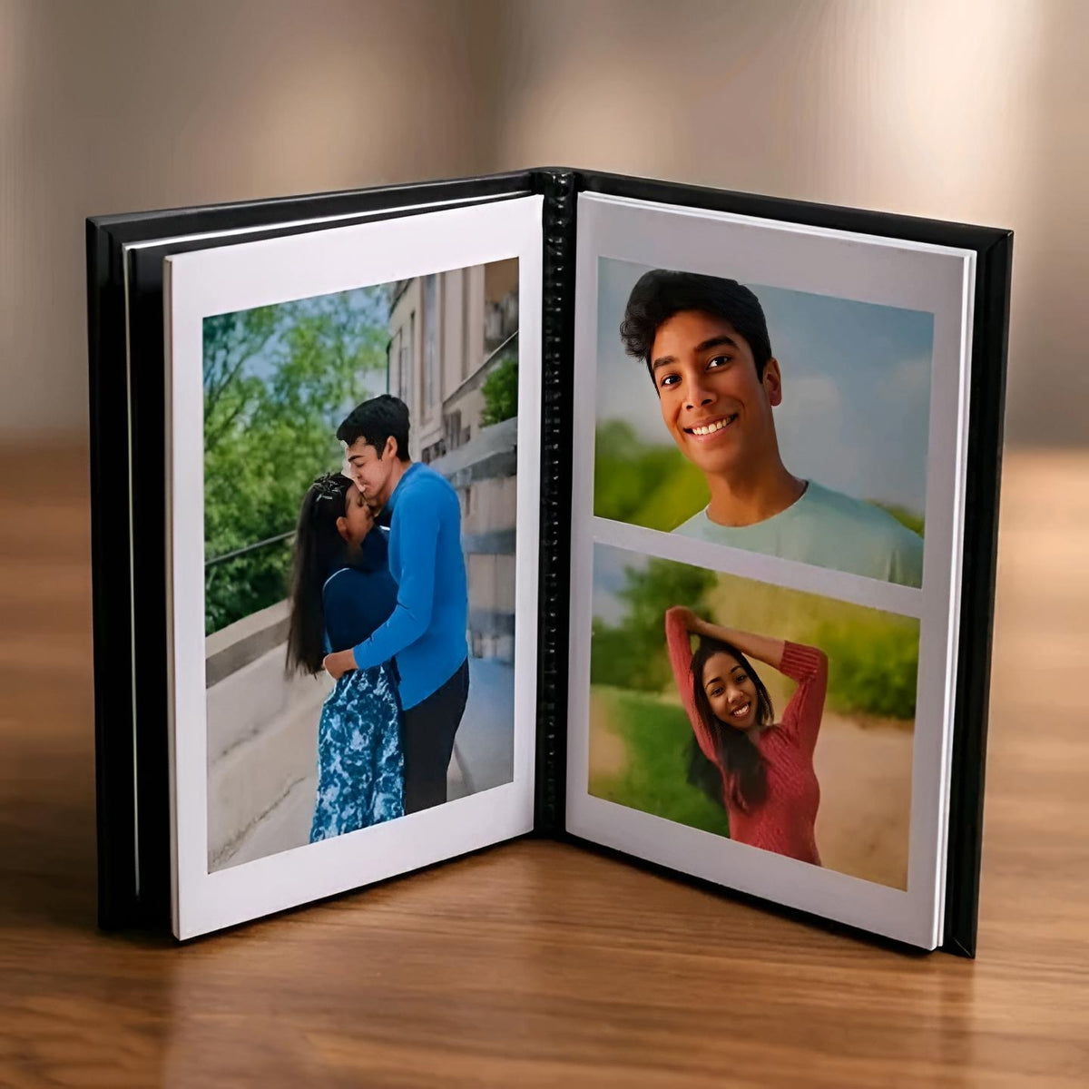 Personalized Photo Album for Couples | Custom Spiral Memory Book Gift