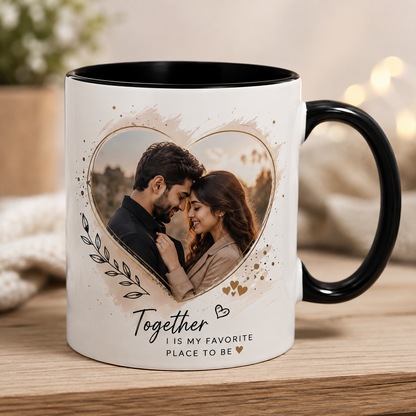 Customized Photo Collage Ceramic Mug | Personalized Gift for Birthday, Anniversary & Couples