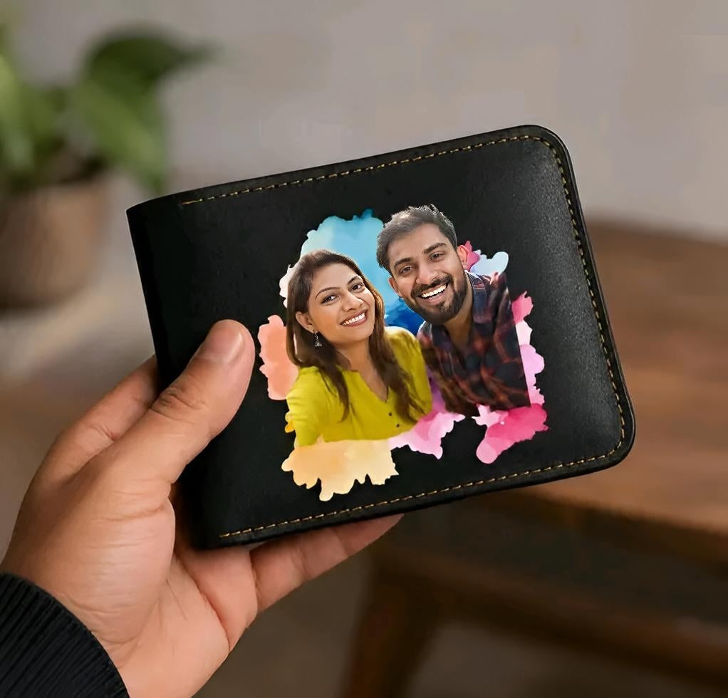 Personalized Men's Gift Hampers & Custom Combo Sets – Luxury Name Engraved Wallets, Passport Covers, Keychains & Photo Wallets
