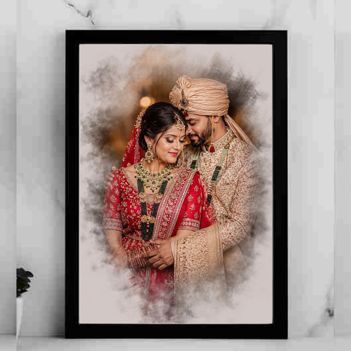Customized Photo Frame✨with calander🗓️ & Multiple Photos | Personalized Couple Gift 🎁