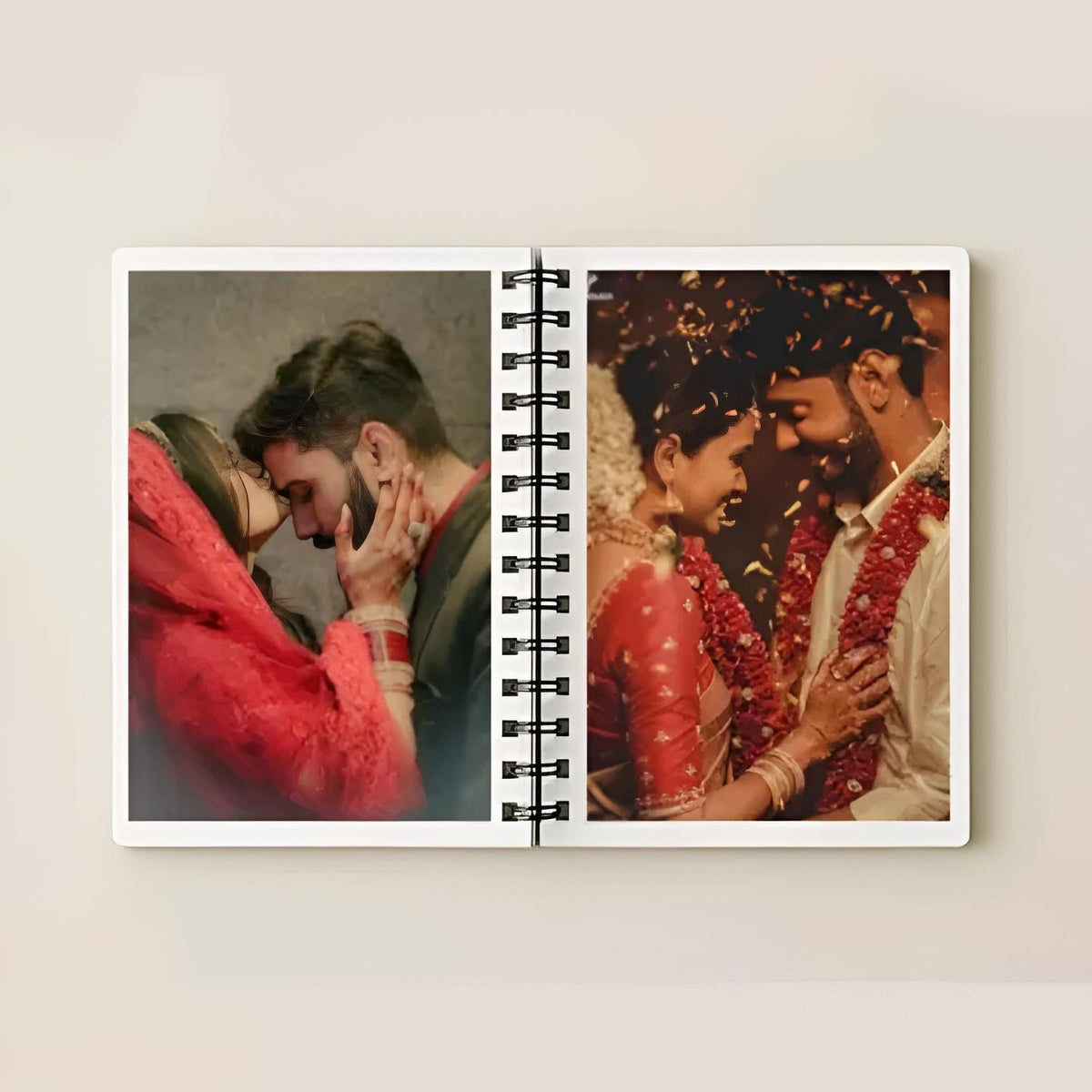 Personalized Photo Album for Couples | Custom Spiral Memory Book Gift