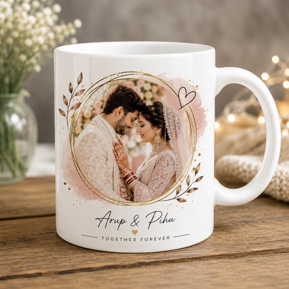 Customized Photo Collage Ceramic Mug | Personalized Gift for Birthday, Anniversary & Couples