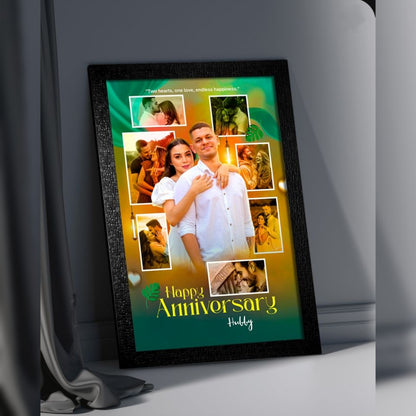 Customized Photo Frame✨with calander🗓️ & Multiple Photos | Personalized Couple Gift 🎁