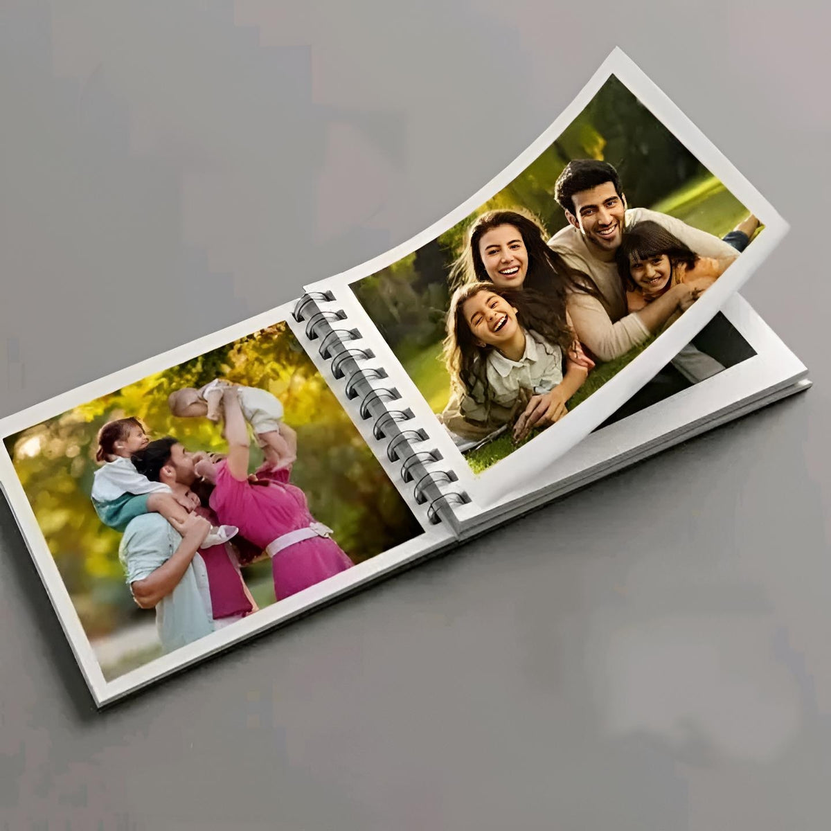 Personalized Photo Album for Couples | Custom Spiral Memory Book Gift