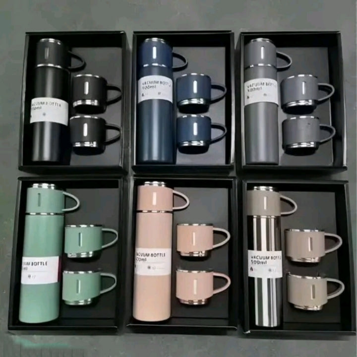 Custom Personalized Water Bottle – LED Temperature Smart Flask, Bamboo Finish & Photo Name Engraved Drinkware
