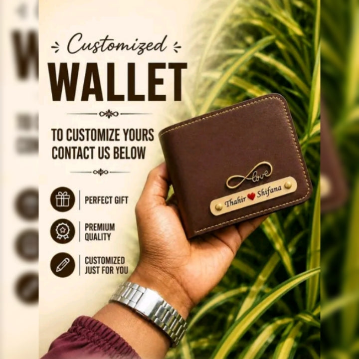 Personalized Men's Gift Hampers & Custom Combo Sets – Luxury Name Engraved Wallets, Passport Covers, Keychains & Photo Wallets